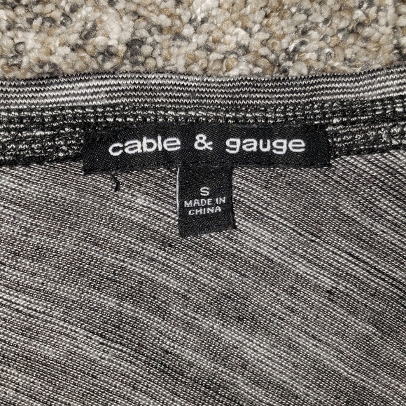 Cable & Gauge, Asymmetrical Top - Picture 2 of 5